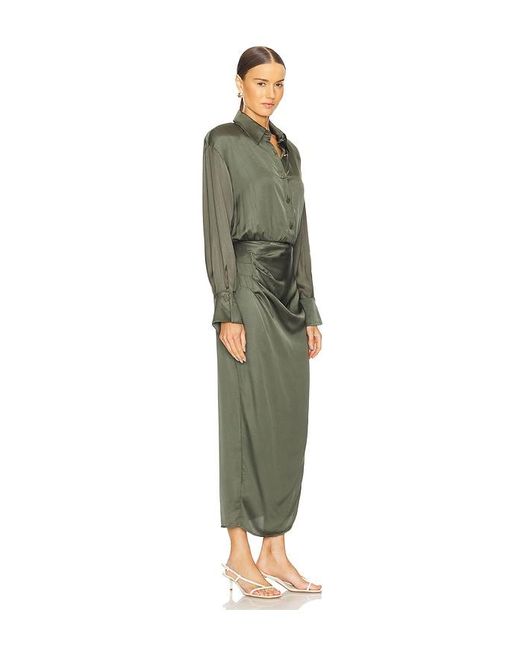 Astr Green Elizabello Dress
