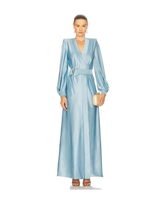 Zhivago Blue Cala Conta Gown