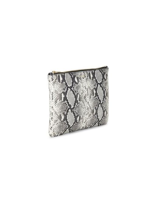 Anine Bing White Elly Large Pouch
