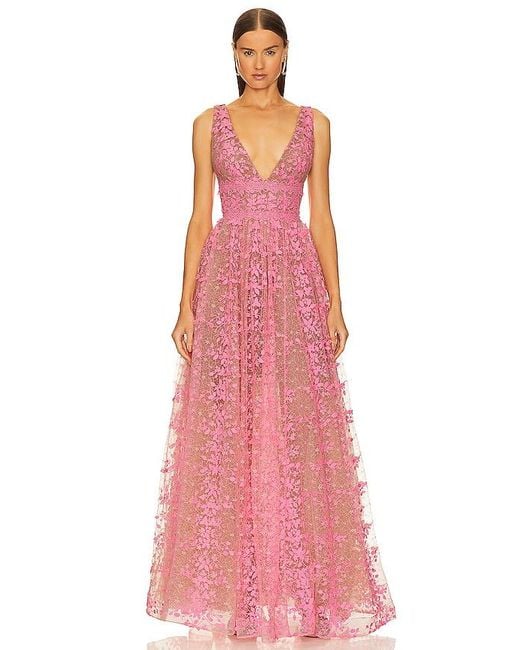 Bronx and Banco Pink Megan Gown
