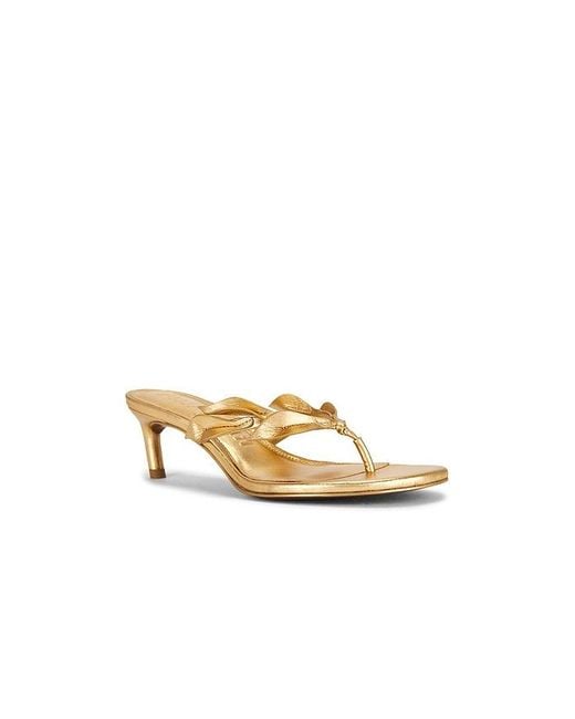 Cult Gaia Metallic Andie Sandal