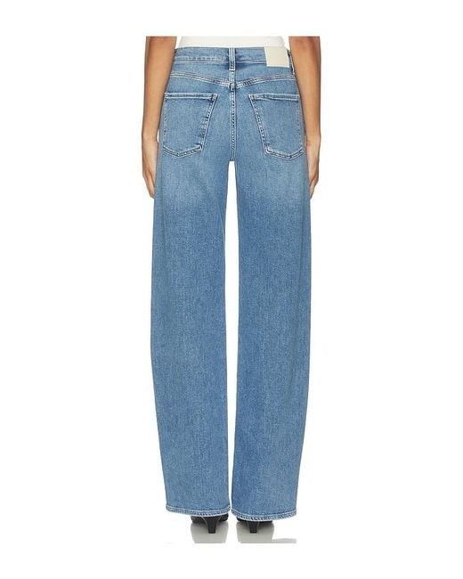 Citizens of Humanity Blue Petite Annina Straight Leg Jeans