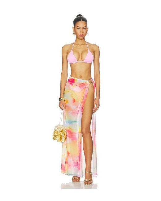 Kulani Kinis Orange Maxi Skirt