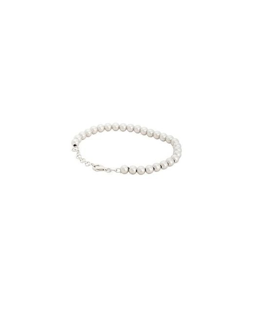 STONE AND STRAND Black Ball Bracelet