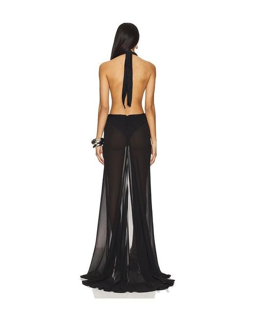 Nbd Black Vera Maxi Dress