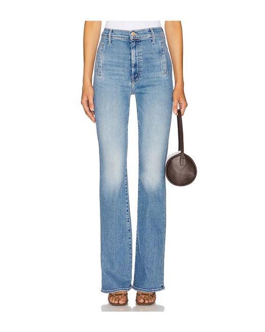 Mother Blue The Drama Jeans