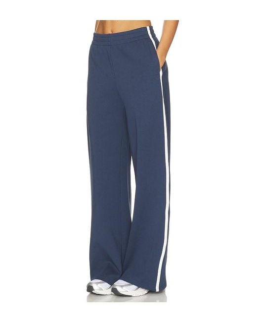 PERFECTWHITETEE Blue Travel Wide Leg Pants