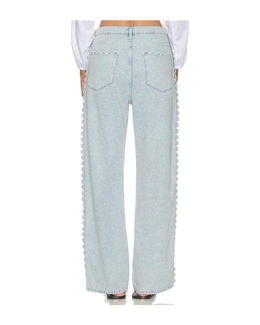 Rag & Bone Blue Featherweight Phoebe Drawstring Jeans