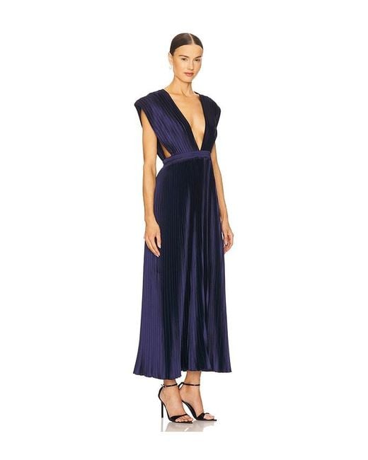 L'idée Blue Gala Gown