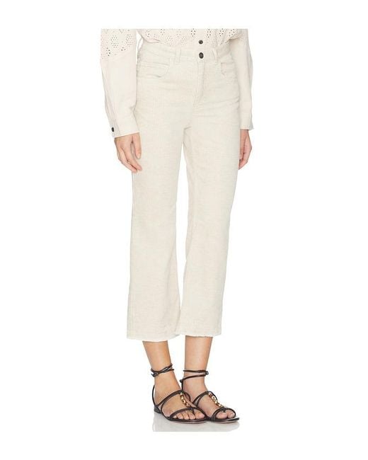Isabel Marant White Ruthie Pant