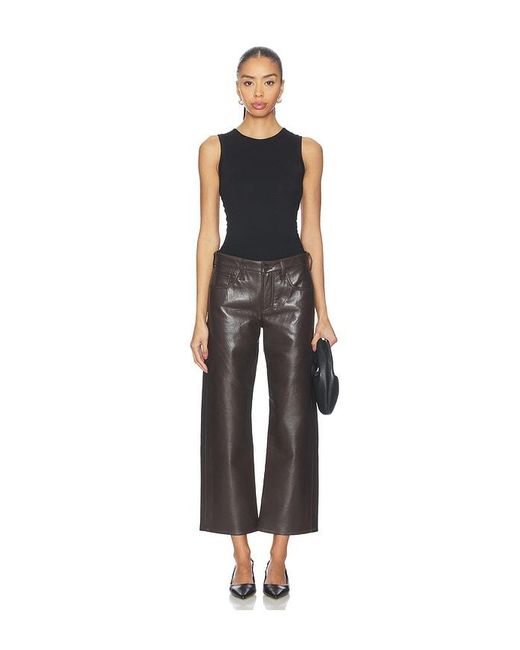 Citizens of Humanity Black Faye Vintage Straight Pants
