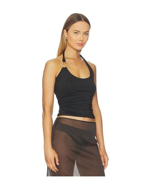 SNDY'S Black Ash Tank Top