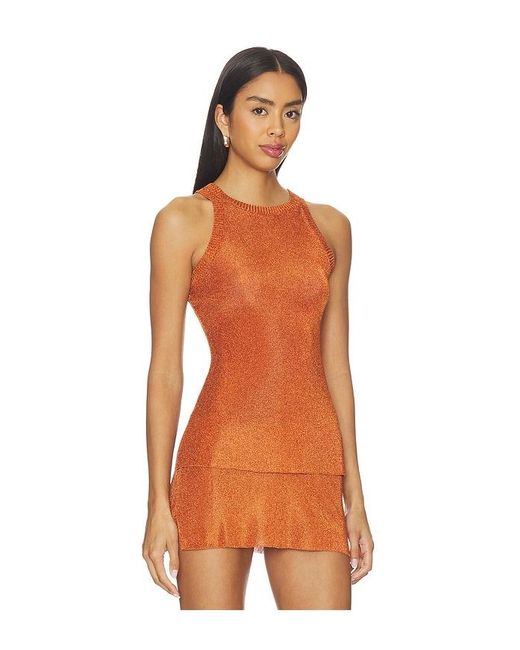 GUIZIO Orange X Revolve Millie Top