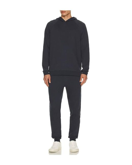 Barefoot Dreams Black Waffle Thermal Jogger for men
