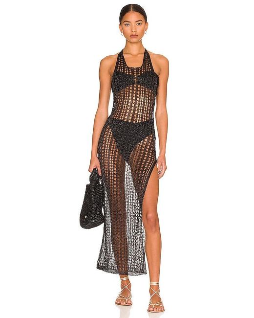 superdown Black Renata Swim Cover Up