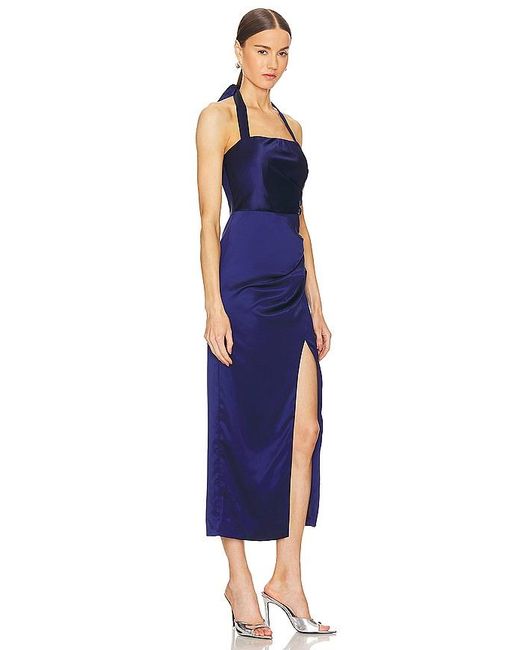 Bardot Blue Lorelai Midi Dress