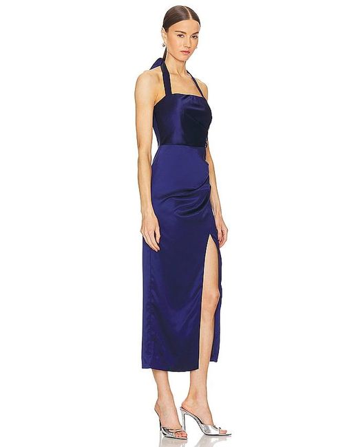 Bardot Blue Lorelai Midi Dress