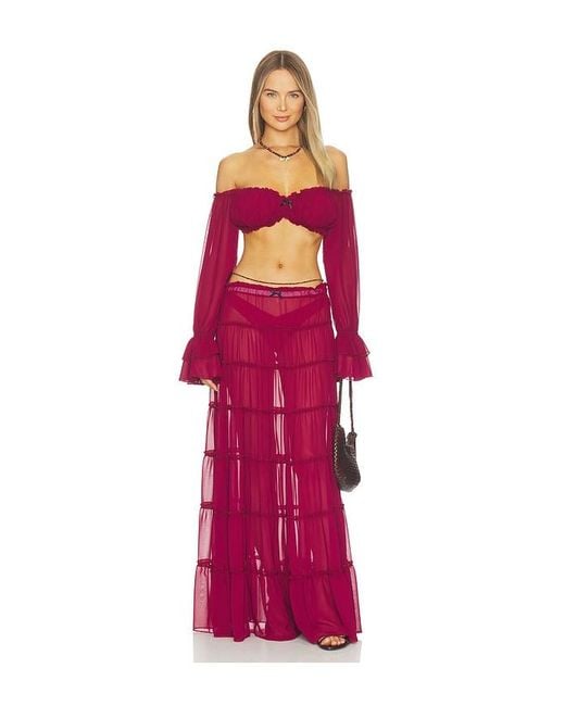 Bananhot Red Elma Skirt