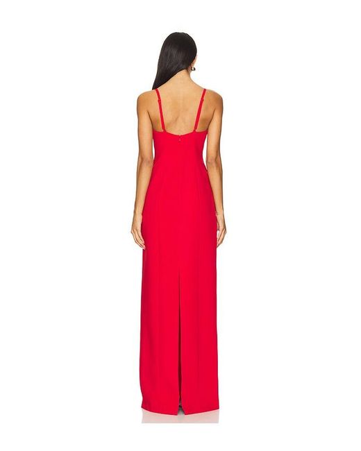 ROBE DE SOIRÉE ADELE en Red Cinq À Sept