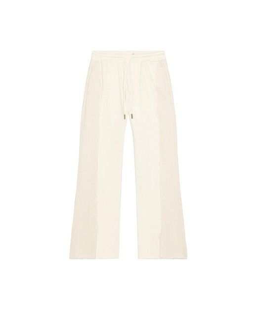 Honor The Gift White Denim Panel Flare Sweatpant for men