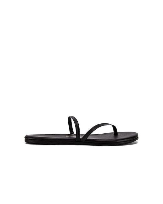 TKEES Black Sarit Sandal