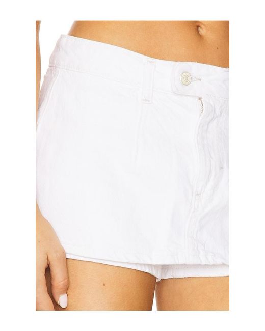 Free People White Galivanting Skort