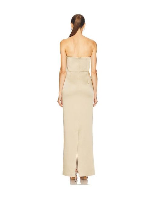 The New Arrivals Ilkyaz Ozel White Noa Maxi Dress