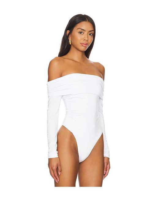 Nookie White Element Bodysuit