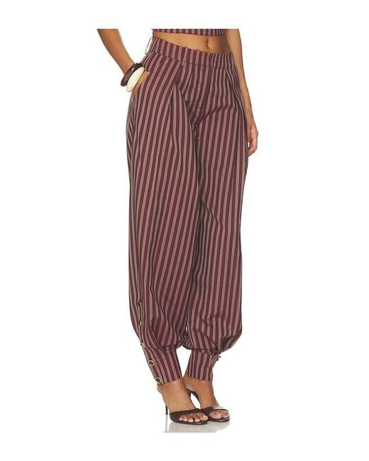 retroféte Red Velora Pant