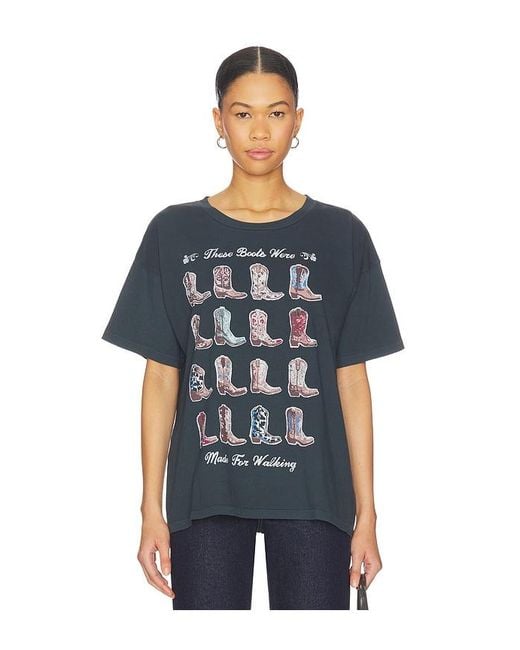 Daydreamer Blue Boots For Walking Merch Tee