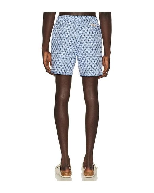 Fair Harbor Blue Anchor Swim Short for men