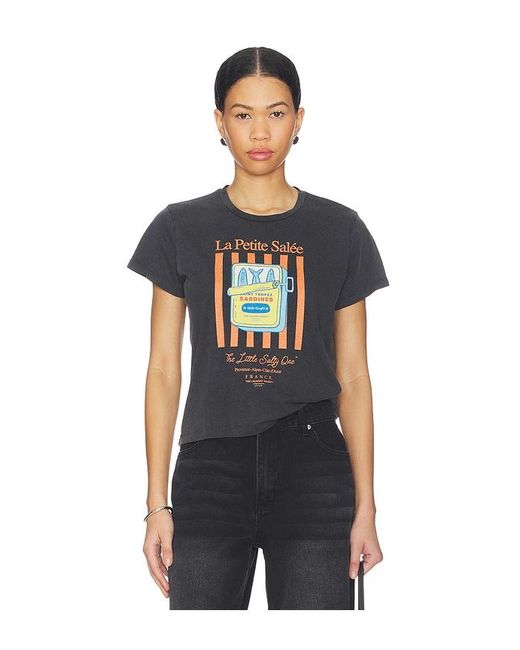 The Laundry Room Black La Petite Salee Perfect Tee