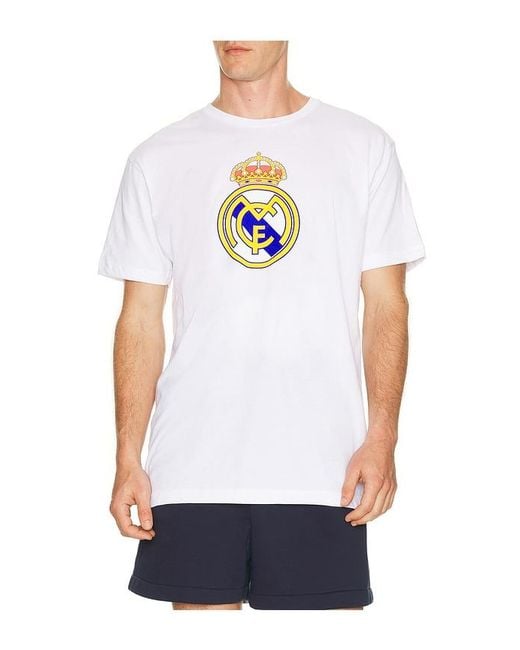 Real Madrid Cf White Primary Tee for men