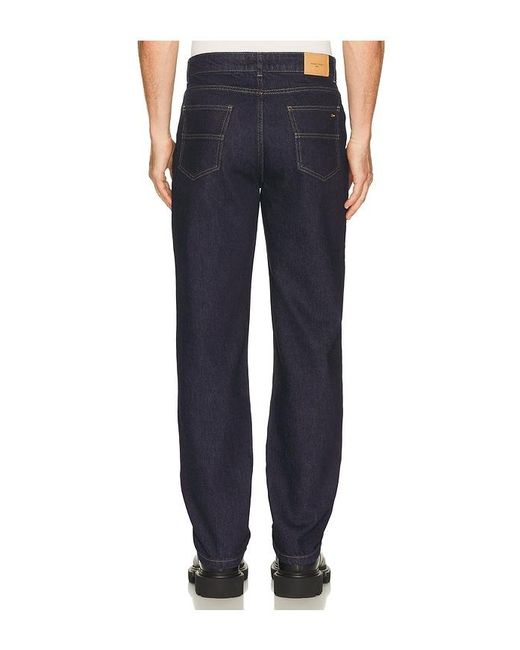 Percival Blue Straight Leg Denim Jeans for men