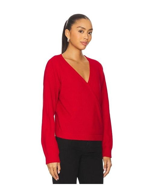LNA Red Amira Sweater