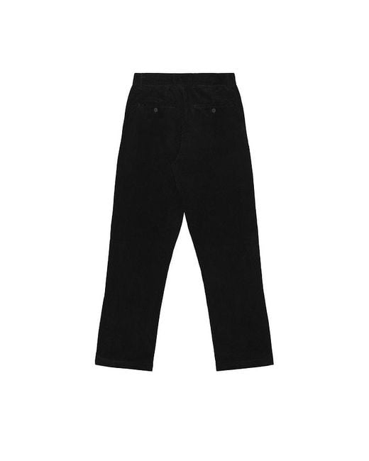 DUNST Black Corduroy Slacks for men