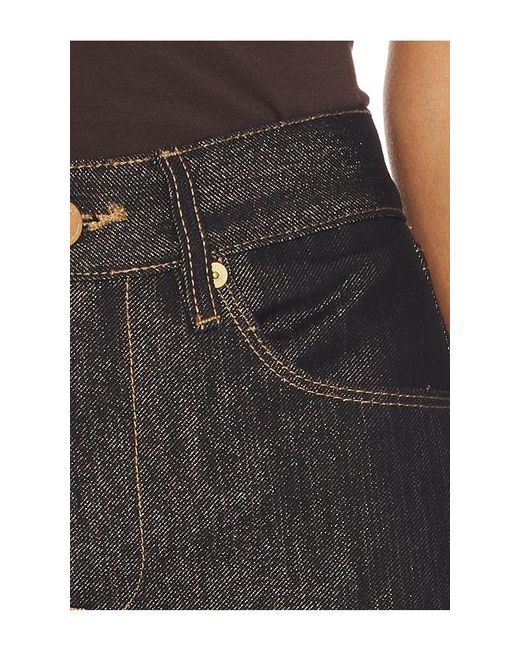 Blank NYC Black Cuffed Wide Leg Jeans
