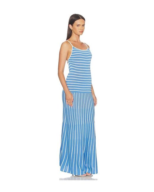 Solid & Striped Blue The Lottie Dress
