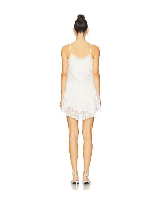 LoveShackFancy White Beauval Dress