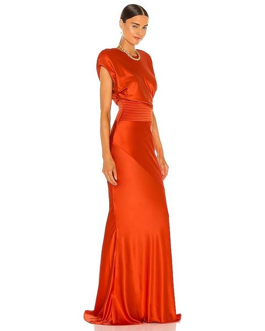 Zhivago Orange Bond Gown