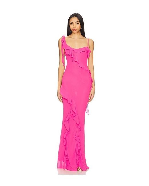 MAJORELLE Pink Teagan Gown