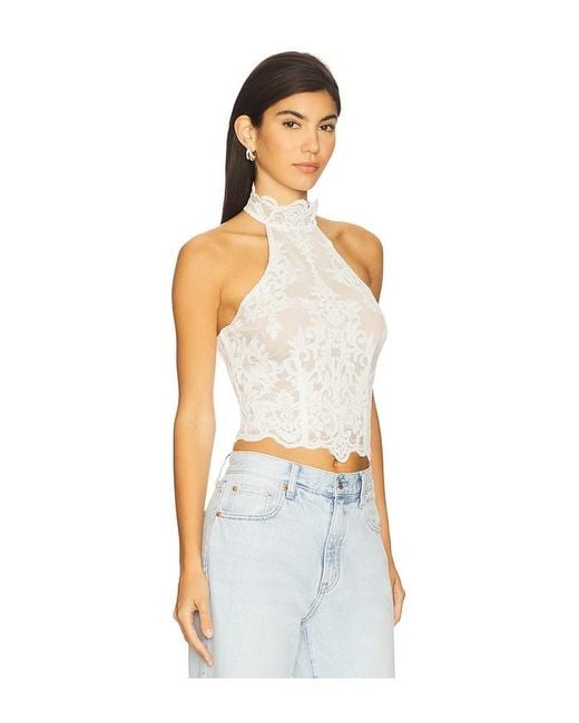 Stone Cold Fox White X Revolve Amanda Halter Top