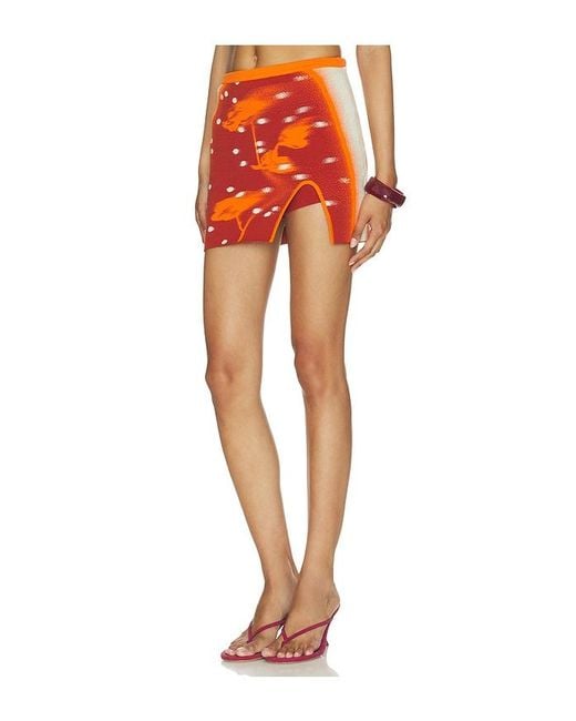 Ph5 Red Casia Mini Skort