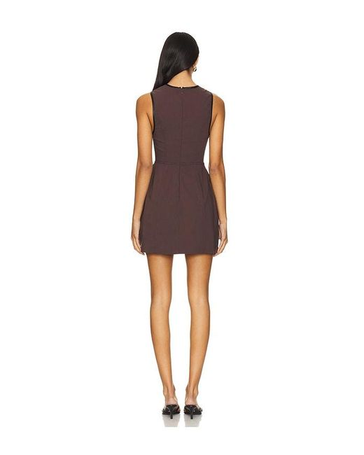 WeWoreWhat Multicolor Piped Peplum Mini Dress