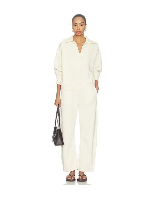 Citizens of Humanity White Freya Sweatpant
