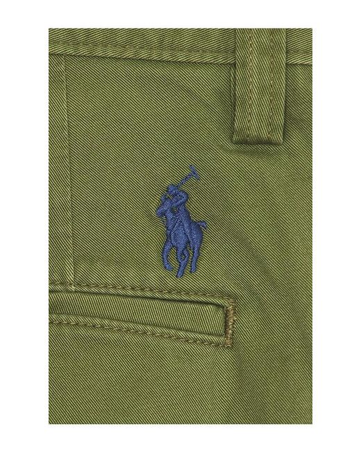 Polo Ralph Lauren Green Bedford Cotton Stretch Twill Short for men