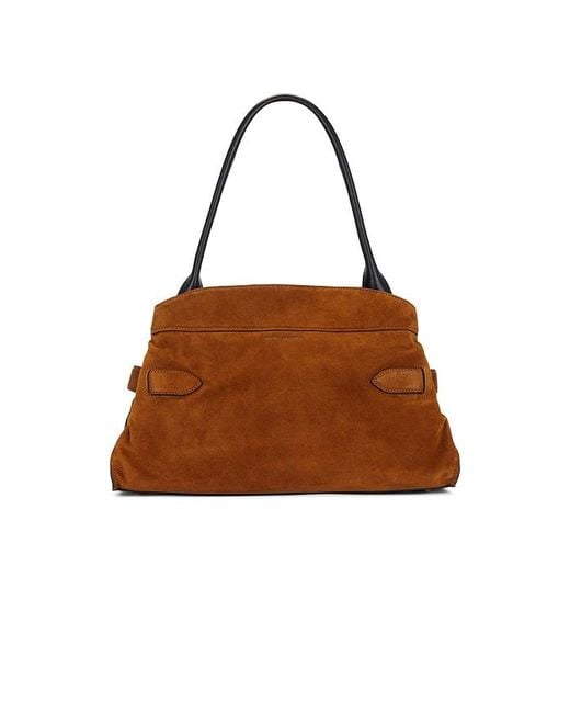 Marc Jacobs Brown The Suede Dakota Satchel Bag