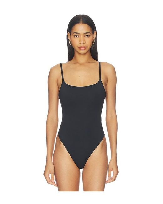 GRLFRND Blue Open-Back Bodysuit
