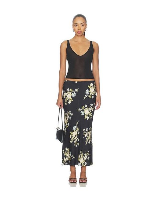Veronica Beard Black Clover Skirt