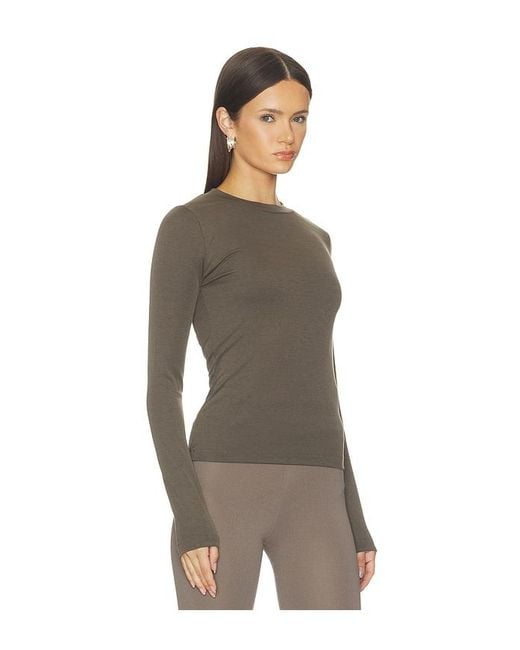 Fear Of God Brown Fitted Longsleeve Tee